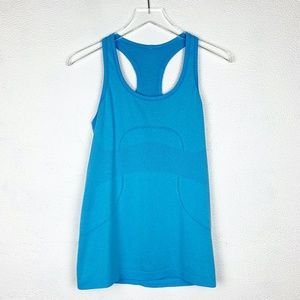 lululemon athletica Blue swiftly Tank Top size 8